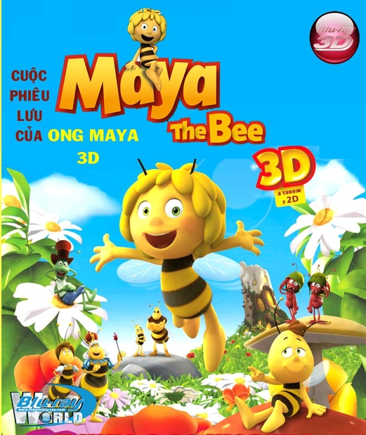 D240. MAYA THE BEE MOVIE  2014  - CUỘC PHIÊU LƯU CỦA ONG MAYA 3D25G (DTS-HD 5.1)